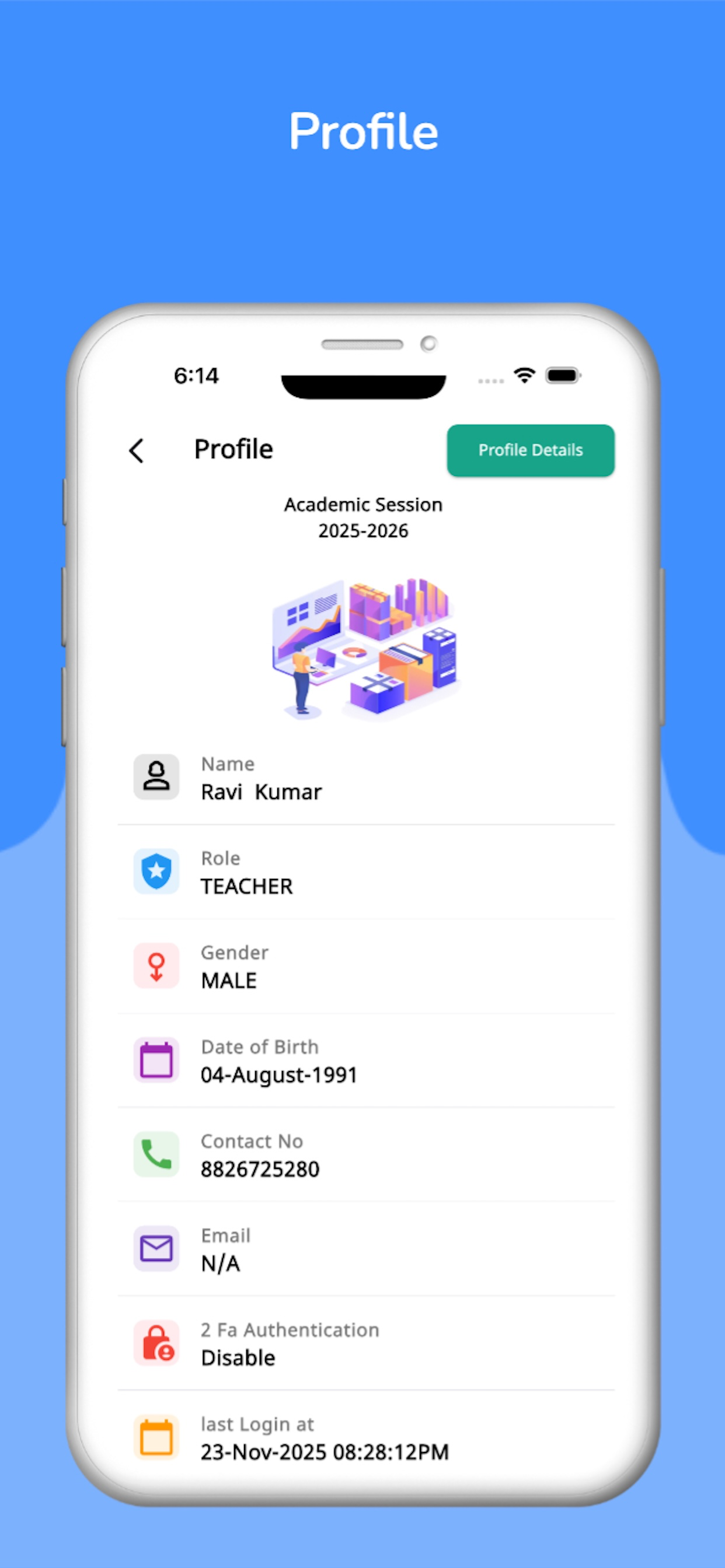 sDiary Teachers App