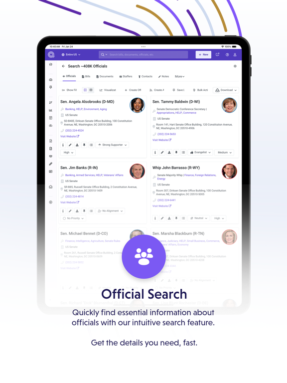 Screenshot #5 pour Quorum Mobile