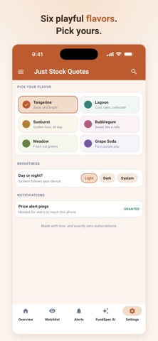 Just Stock Quotes: Live Prices Screenshot 6 of 7