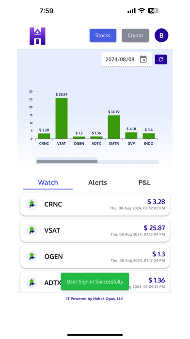 HedgeWithAI app screenshot 3