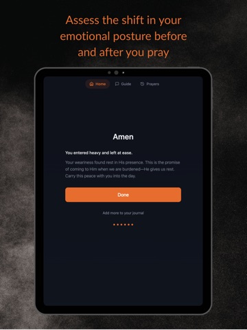 wGod - Daily Prayer iPad screenshot