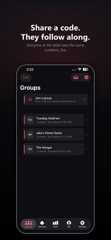Poker Home Games Tracker screenshot 3