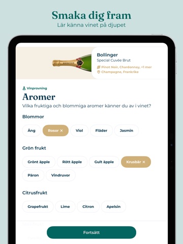 Tinto: Vin med glädje iPad screenshot 7