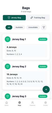 Uniform Gear Tracker screenshot