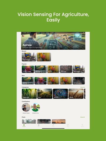 AgView iPad screenshot