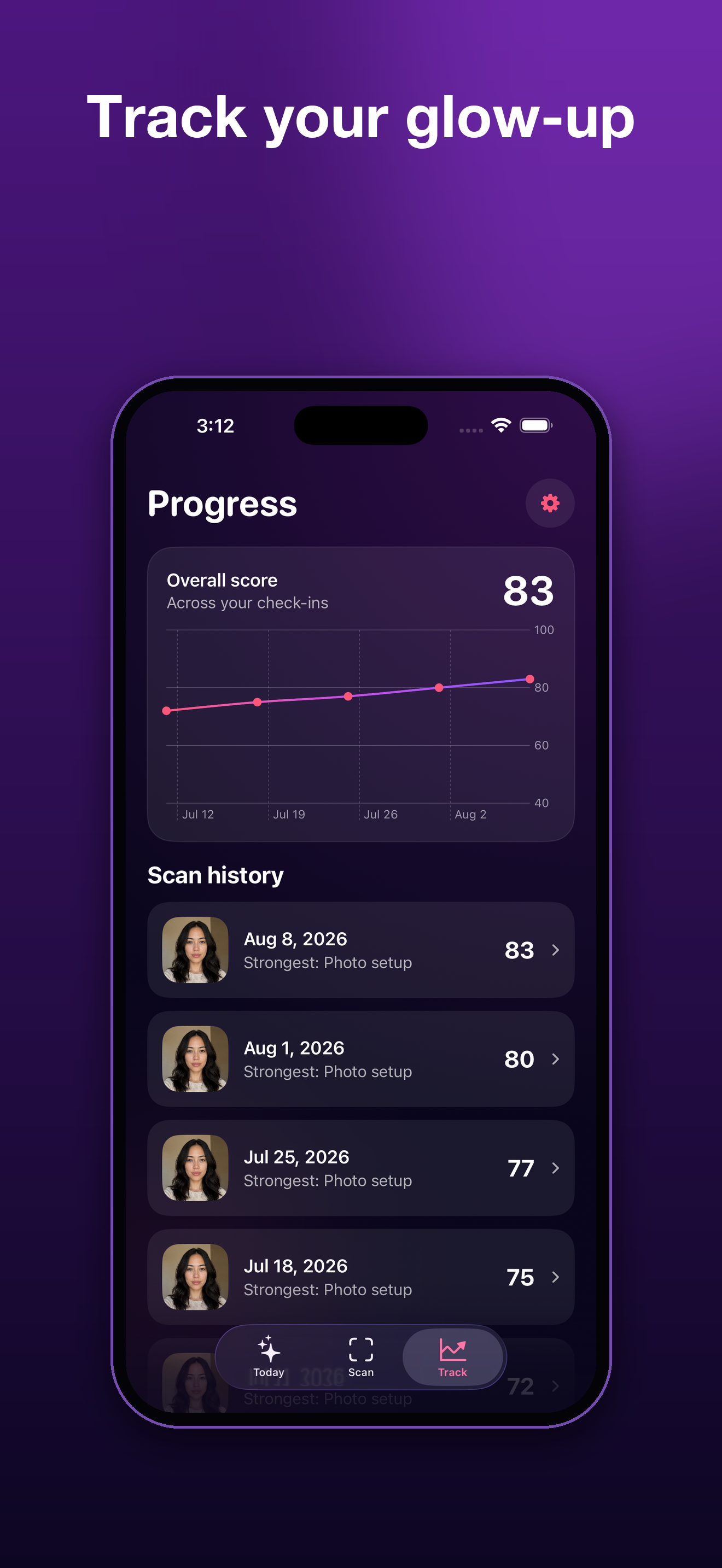 FaceRate: AI Looksmax Score screenshot 4