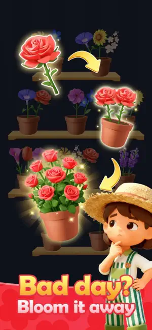Blossom Triple Match: Sort It! screenshot 4