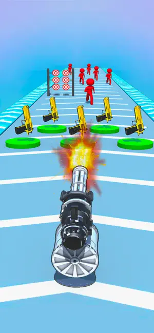 Weapon Run Craft Gun Shooting screenshot 3