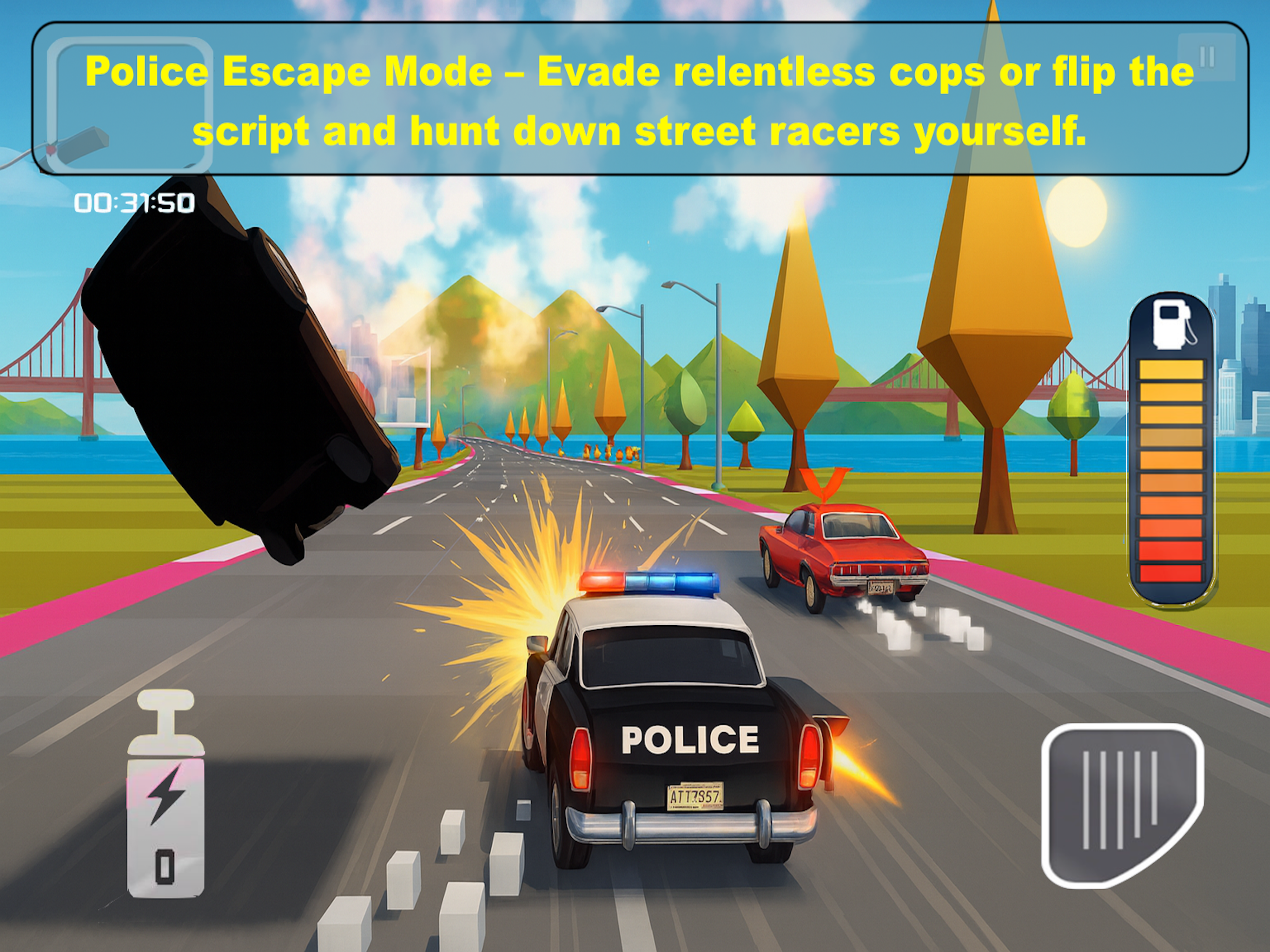 Classic Retro Race Car Racing