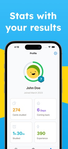 Mopiq: AI Flashcards Learning Screenshot 5 of 6