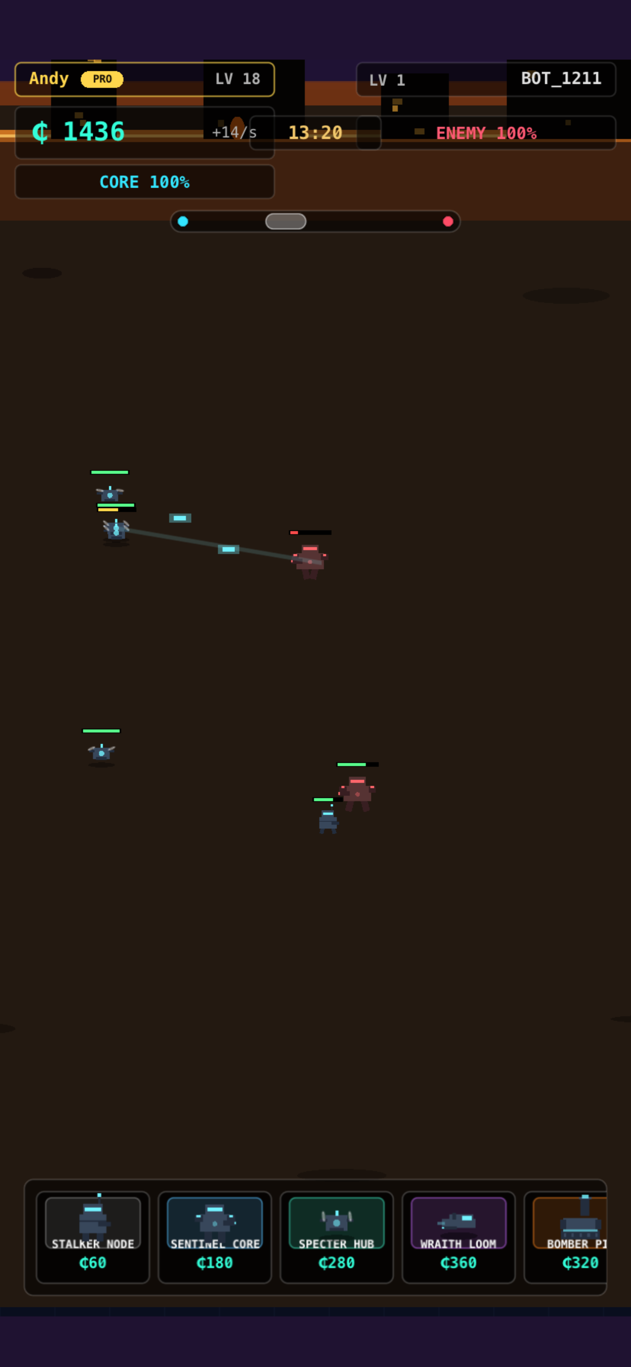 Artifare: Robot Battle RTS screenshot 2