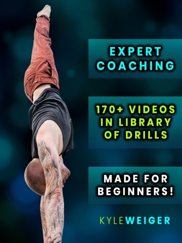 Handstand Coach Kyle Weiger iPad screenshot