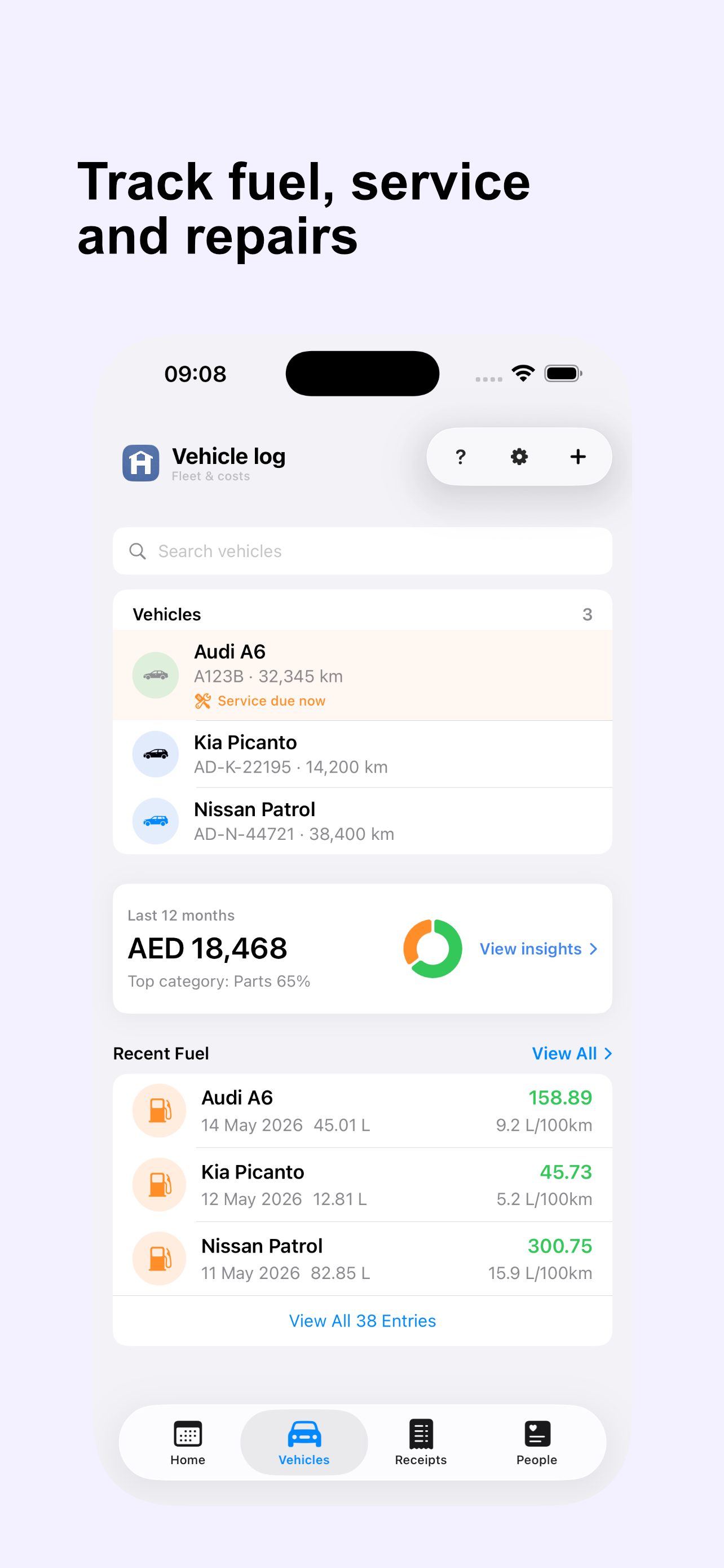 Homelog: Household Manager screenshot 5