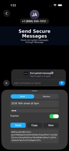Cryptic Send Screenshot 2 of 6