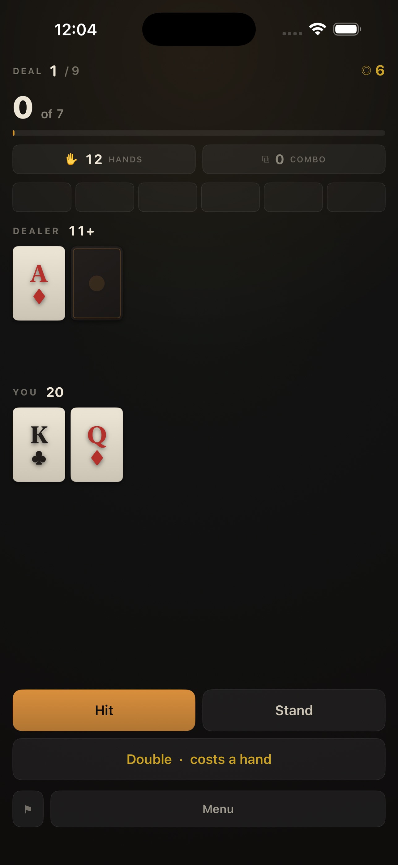 Screenshot 4 of Patience: Solitaire Roguelite