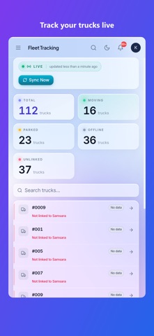 Truckly TMS iPhone screenshot