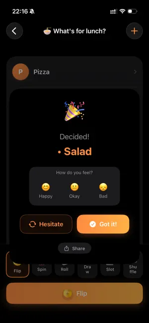 DecisionCoin - Random Picker screenshot 3