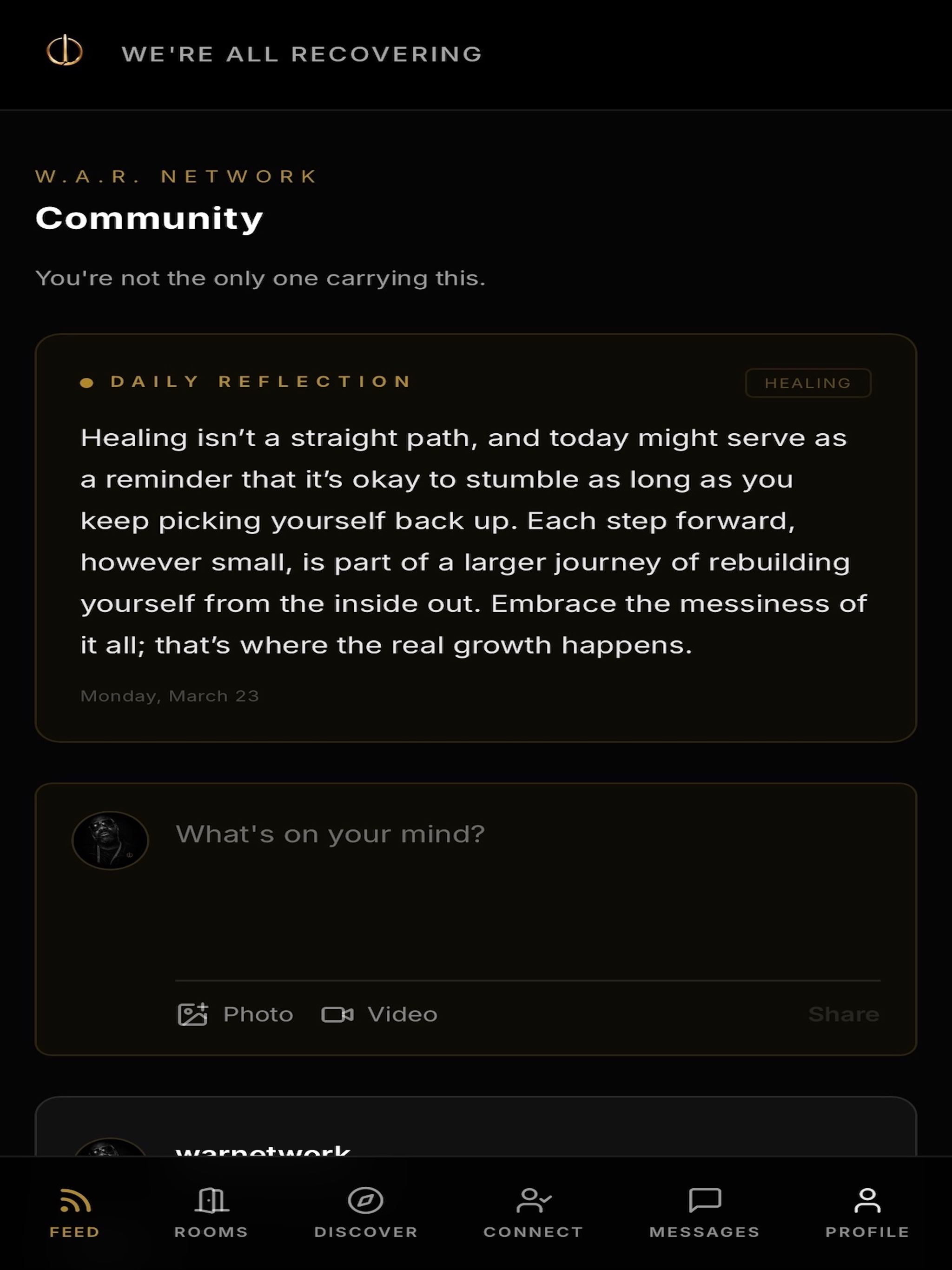 W.A.R.Network App screenshot 4