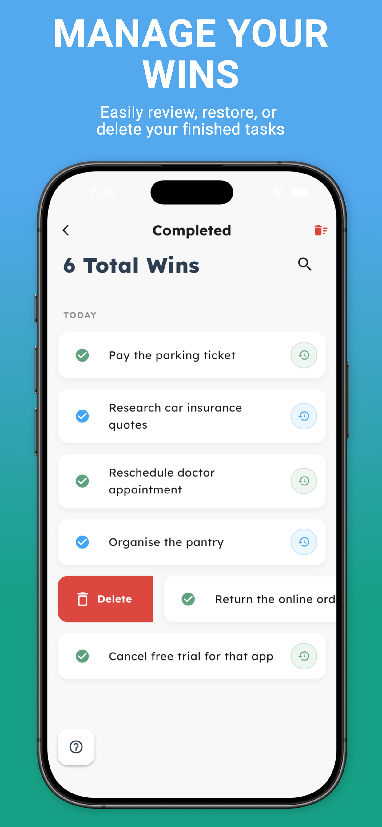 NOT NOW: ADHD To-Do List screenshot 3