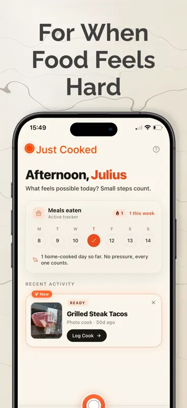 Just Cooked: Food Made Easier screenshot 1 of 8