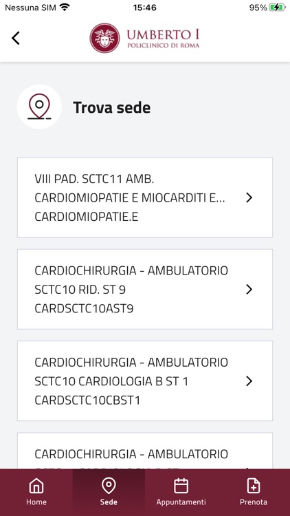 Policlinico Umberto I screenshot-3
