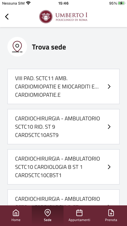 #4. Policlinico Umberto I (iOS) 由: Azienda Policlinico Umberto I di Roma