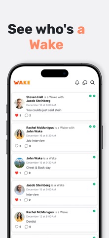 Wake: The Social Alarm screenshot