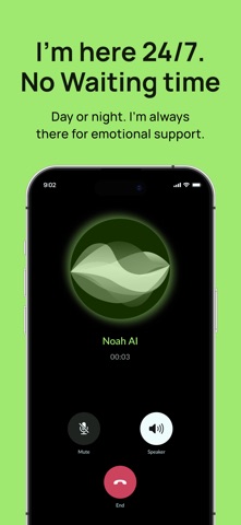 Noah: AI Mental Health Coach iPhone screenshot