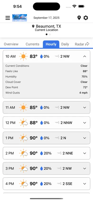 Gulf Coast Weather Solutions screenshot 2
