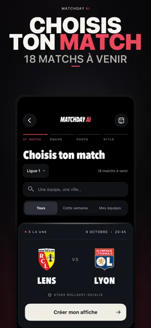 MatchDay AI screenshot 3