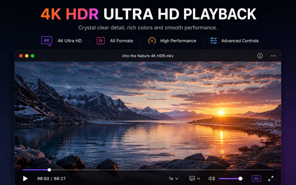 #1. HDR Video Player : NovaVision (macOS) By: Deep Saha