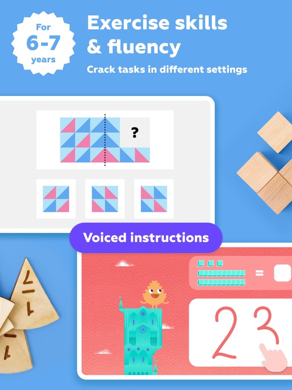 Funexpected Math for Kids iPad screenshot 6 - Education app