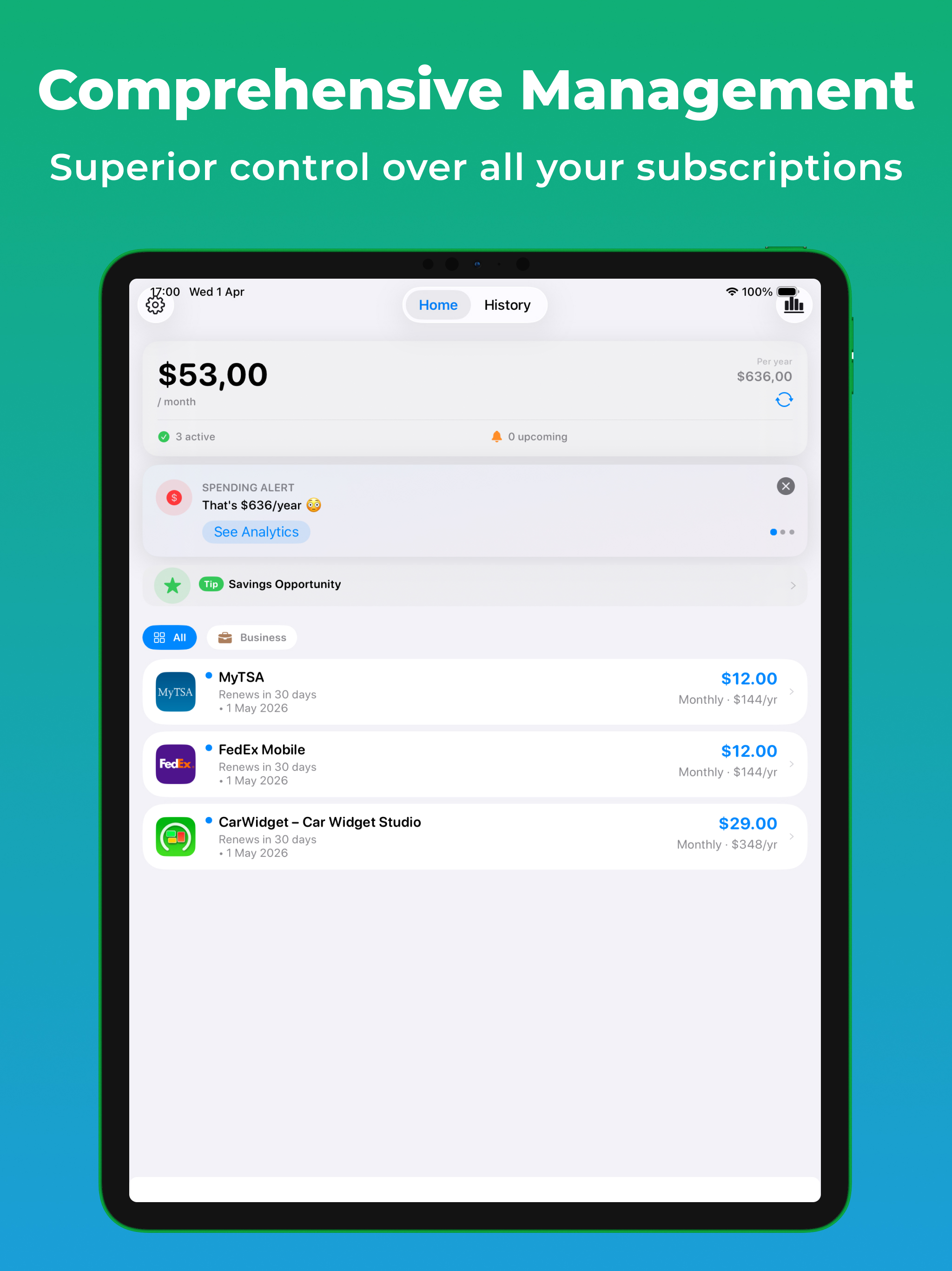 Subscription Manager - SubMate screenshot 5