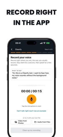 Audio Denoiser - Cleanfy screenshot 3