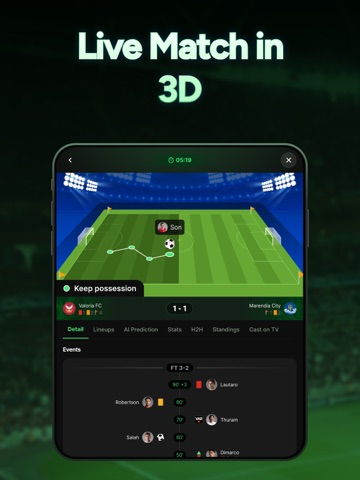 Live Score: Football Result