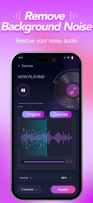 ReAudio - Audio Editor & Mixer Screenshot 5 of 10