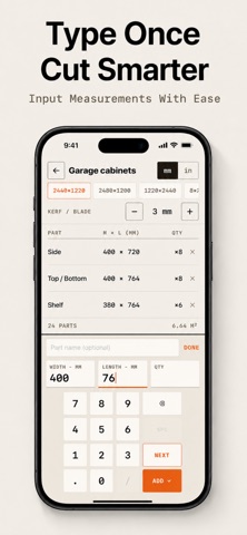 CutSmart - Cut List Optimizer Screenshot 2 of 5