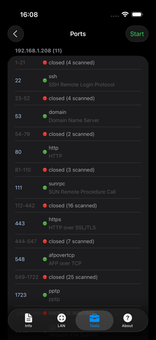 Network Analyzer: net tools Screenshot 4 of 10