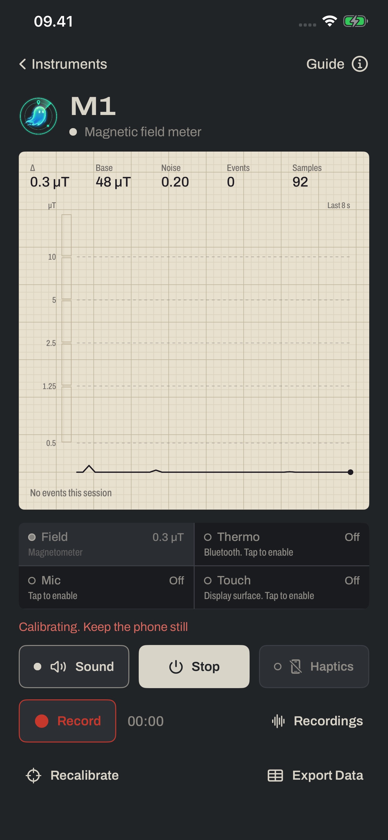 Screenshot 3 of SpectraTrace
