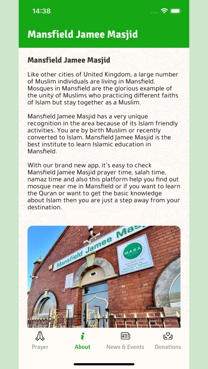 Mansfield Jamee Masjid