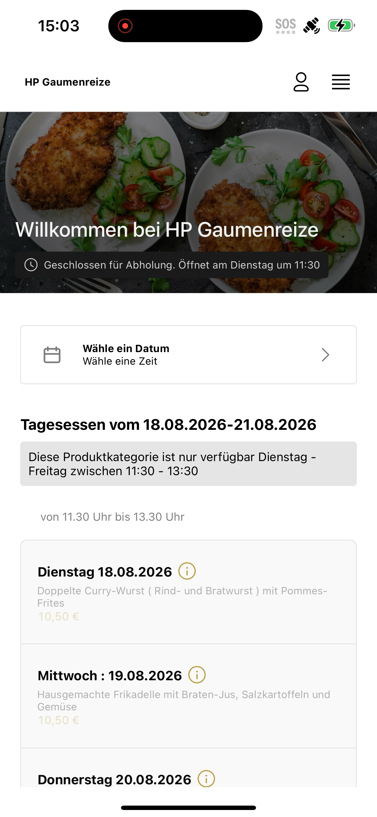 HP Gaumenreize screenshot 5
