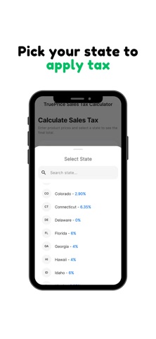 TruePrice: US Sales Tax screenshot