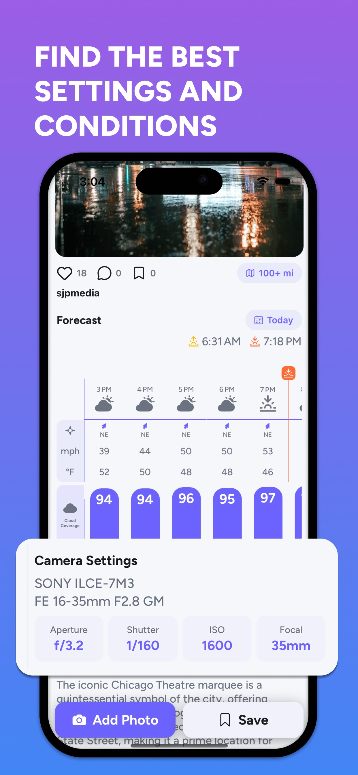 Atlas Photo – Spot Finder
