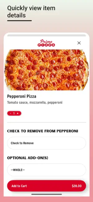 Prime Pizza - Order Online screenshot 4