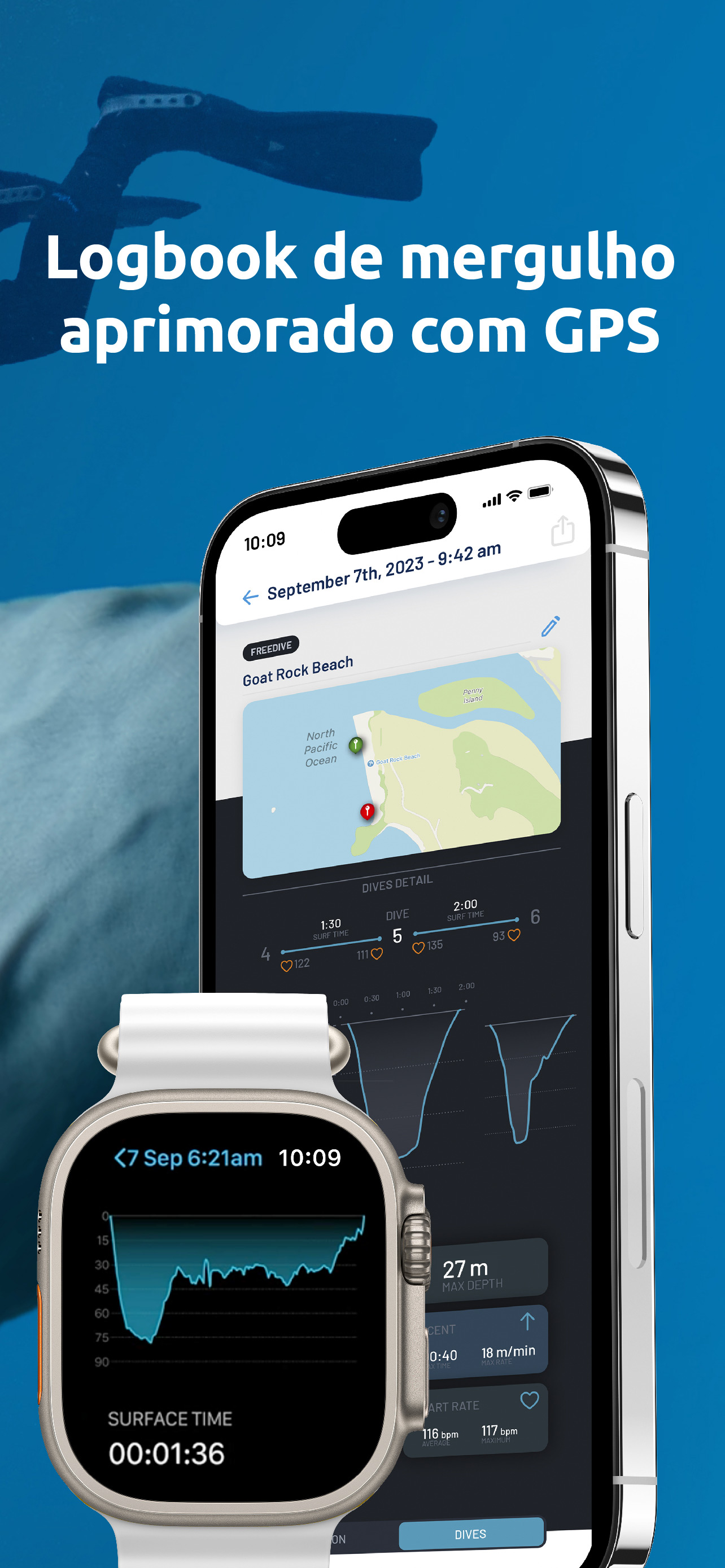 Dive Smartwatch - Oceanic+