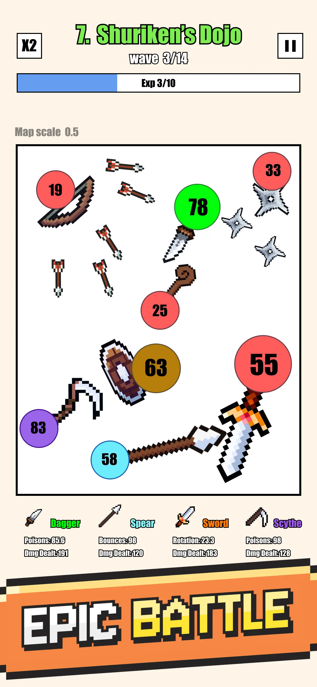 Weapon Ball Battles screenshot 1