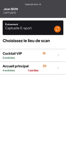 Captus Events v5 Screenshot 2 of 3