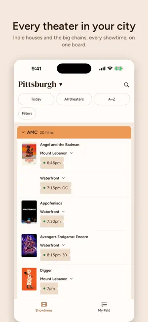 Palit -Film Showtimes&Rankings screenshot 1