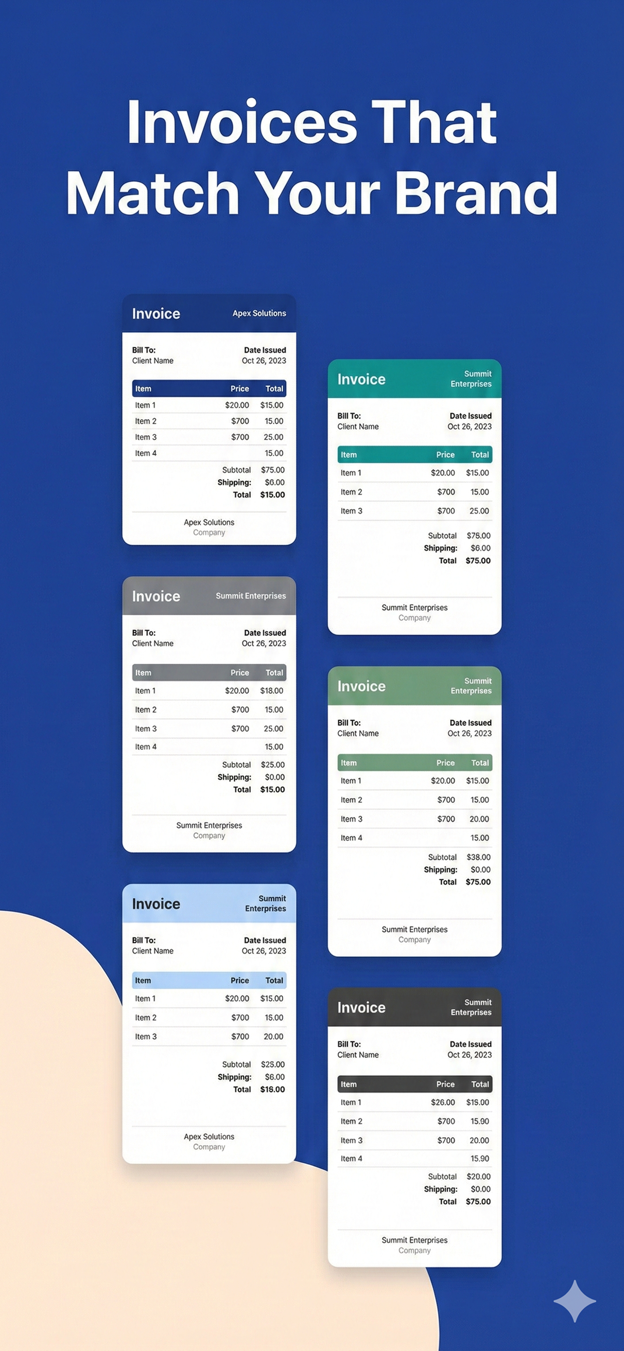Invoice Maker - InvoiceSwiftly