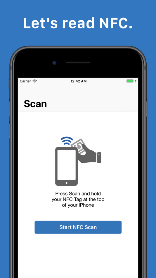 #1. NFC Tag Reader Pro (iOS) Podle: Julien Millau